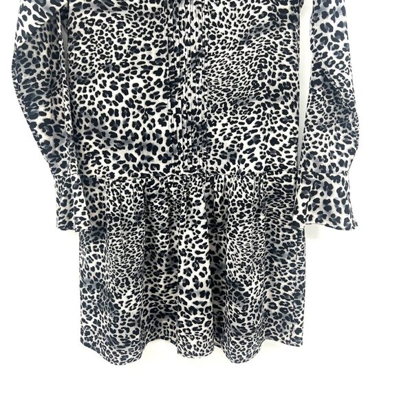 Molly Bracken Leopard Print Drop Waist Dress Women's Size Small - Picture 3 of 7
